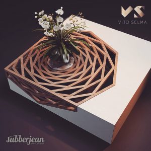 Coffee table by Timur Subberjean