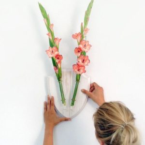 Eco Deer wall vase