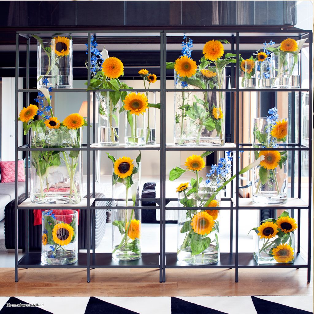 Sunflower wall; Bloemenbureau Holland