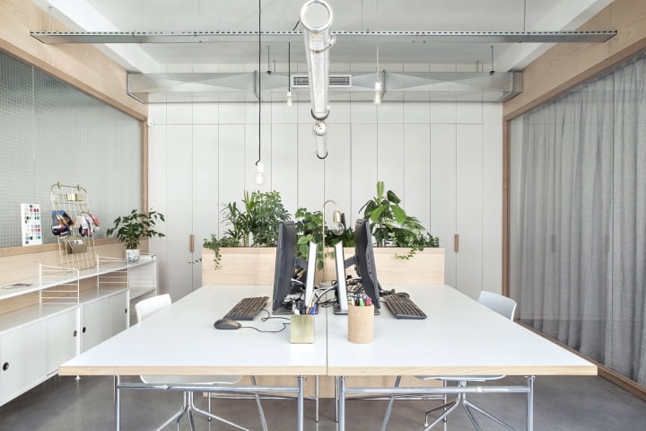 Green at marie sixtines headquarter in Paris