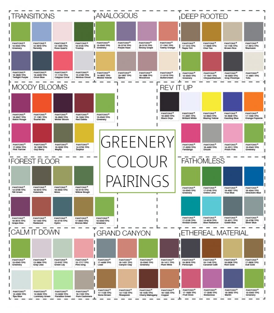 greenery-colour-pairings