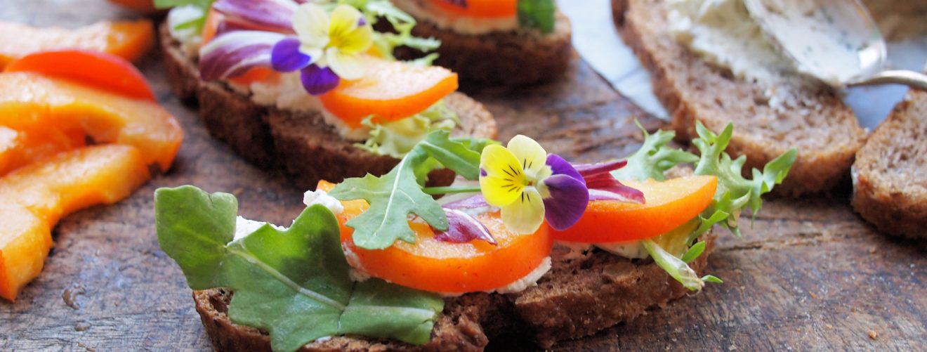 Edible flowers are healthy