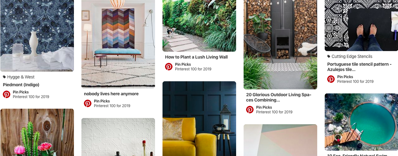 3 interior trends for 2019 according to Pinterest